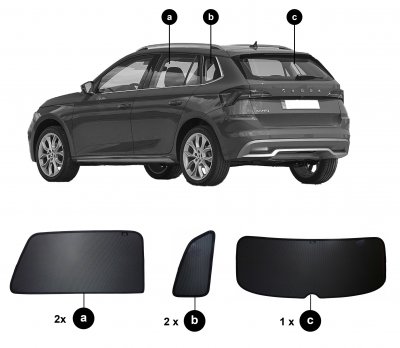 Solskydd Skoda Karoq från 2018- och framåt
