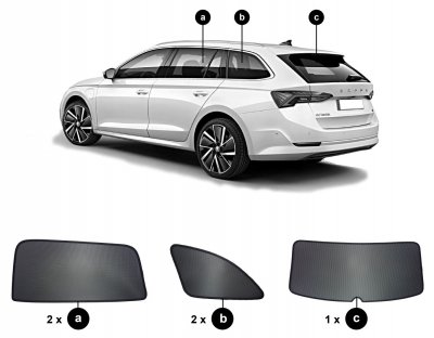 Solskydd Skoda Octavia från 2021- och framåt