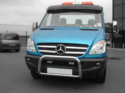 Solskydd i akrylplast till Mercedes-Benz Sprinter 2006-