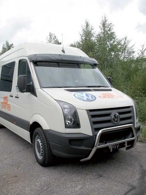 Solskydd i akrylplast till Volkswagen Crafter 2006-