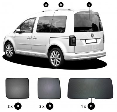 Solskydd Volkswagen Caddy från 2016-2020