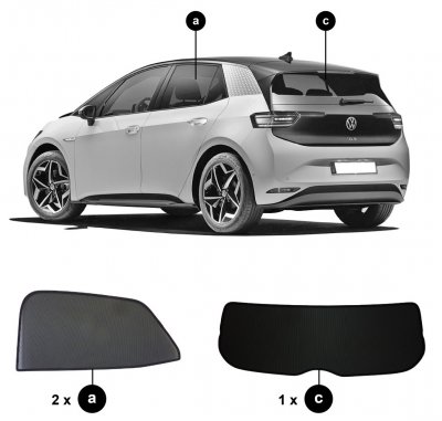 Solskydd Volkswagen ID.3 från 2020-