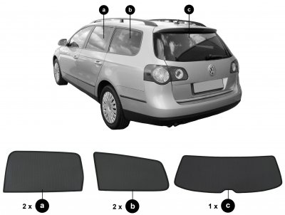 Solskydd Volkswagen Passat från 2006-2010