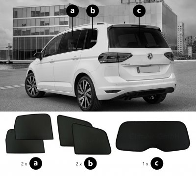 Solskydd Volkswagen Touran från 2016-