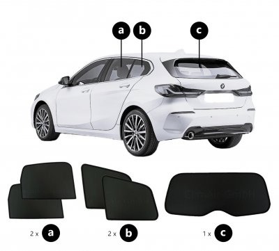 Solskydd BMW 1-serie från 2020-