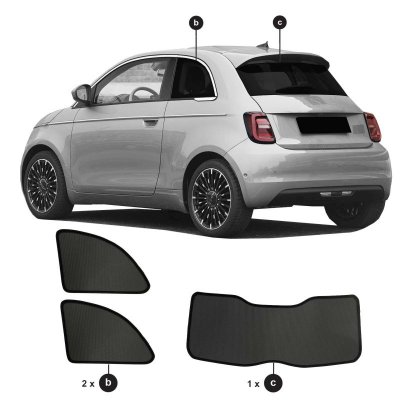 Solskydd Fiat 500e från 2020-