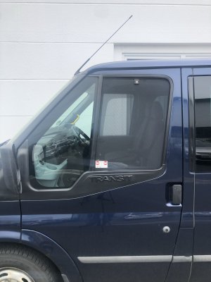 Solskydd Ford Transit från 2000-2013