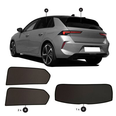 Solskydd Opel Astra Halvkombi från 2022-