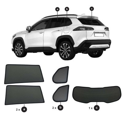 Solskydd Toyota Corolla Cross från 2023-