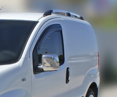 Spegelkåpor i ABS-plast till Fiat Fiorino 2008-