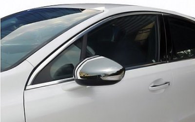 Spegelkåpor i Rostfritt stål till Citroën DS5 2012-