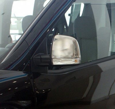 Spegelkåpor i Rostfritt stål till Opel Combo 2012-2018