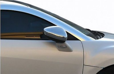 Spegelkåpor i Rostfritt stål till Peugeot RCZ 2010-