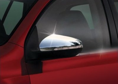 Spegelkåpor i Rostfritt stål till Volkswagen Touran 2011-2015