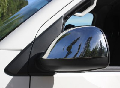 Spegelkåpor i Rostfritt stål till Volkswagen Transporter T6 2016-