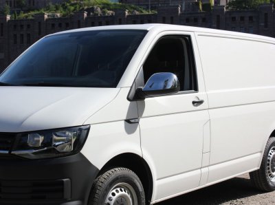 Spegelkåpor i Rostfritt stål till Volkswagen Transporter T6 2016-
