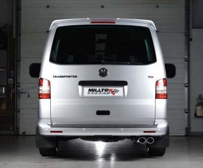 Sportavgassystem Milltek till Volkswagen Transporter T5 2010-2015