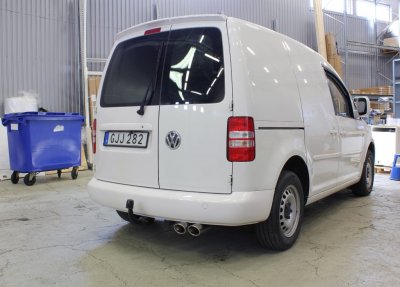 Sportavgassystem Milltek Twin till VW Caddy 2.0TDI 2004-2015