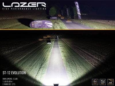 Lazer LED-ramp ST12 Evolution - 524 mm - 12408 lumen