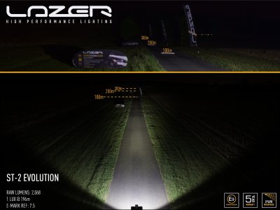 Lazer LED-ramp ST2 Evolution - 124 mm - 2068 lumen