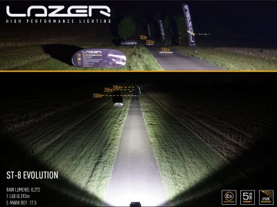 Lazer LED-ramp ST8 Evolution - 364 mm - 8272 lumen