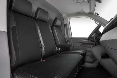 Kraftig överdragsklädsel för framsätet till VW Caddy från 2016-2020