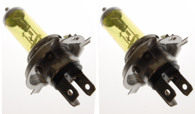 Strålkastarlampa 24V Gul H7