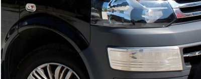 Stötfångarhörn i Rostfritt stål till Volkswagen Transporter T5 2010-2015