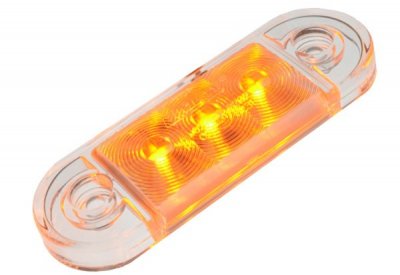 Supertunt positionsljus med 3xLED 12V/24V E-märkt