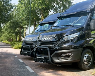 Frontbåge Iveco Daily 2022- | Svart pulverlack