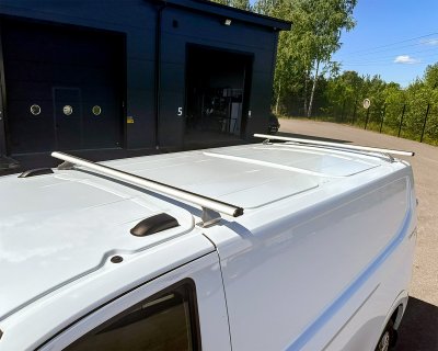 Takräcken 160 cm för Volkswagen Transporter T7 från 2024- | Aerodynamiska aluminiumräcken