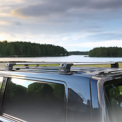 Takräcke Volkswagen Transporter T7 från 2024- och nyare | Silver | 2 st