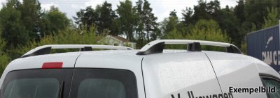 Takrails i Aluminium/Metall till Fiat Scudo L2 2007-