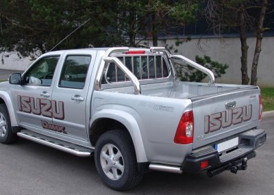 Targabåge/Flakbåge i Rostfritt stål till Isuzu D-Max 2007-2011