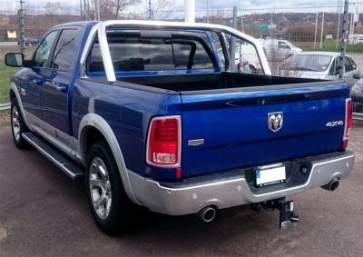 Targabåge/Flakbåge i Rostfritt stål till Dodge Ram 1500 2010-