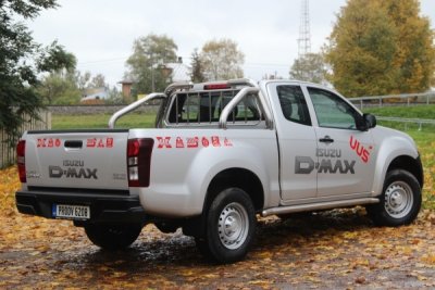 Targabåge/Flakbåge i Rostfritt stål till Isuzu D-Max 2012-