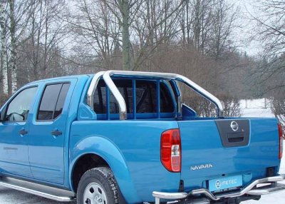 Targabåge/Flakbåge i Rostfritt stål till Nissan Navara/D40 2006- & 2011-2014