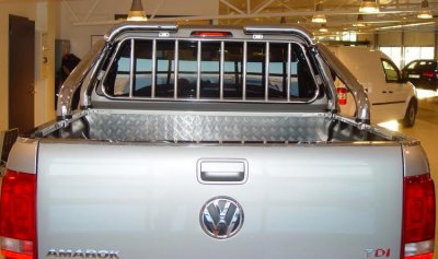 Targabåge/Flakbåge i Rostfritt stål till Volkswagen Amarok 2011-