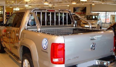 Targabåge/Flakbåge i Rostfritt stål till Volkswagen Amarok 2011-