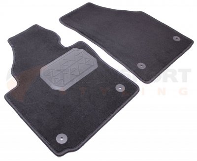 Textilmattor till Volkswagen Caddy från 2004-/10-/16-