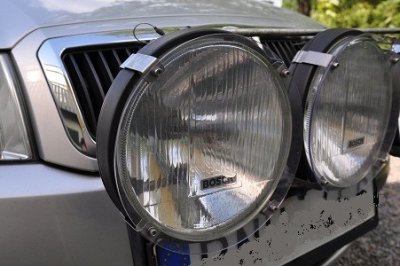Transparent stenskottsskydd till Bosch Rallye 225 "Big Knick"