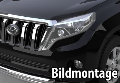 Transparenta Strålkastarskydd till Toyota Land Cruiser 150 2014-