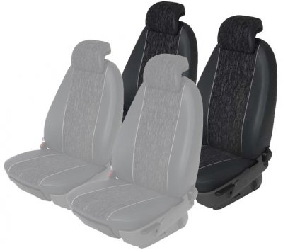 Transportbilsklädsel för baksätet till Volkswagen Crafter 2006-