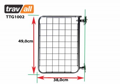 Tailgate: 38x49 cm (bxh)