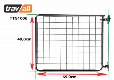 Tailgate: 65x49 cm (bxh)