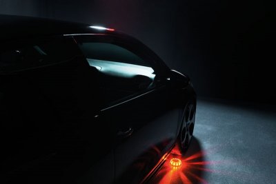 Varningspuck i storlek Ø110 mm