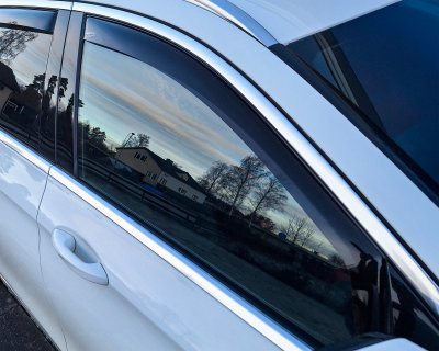 Vindavvisare Mercedes E-klass 2016-2023 | Mörktonade