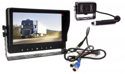 Backkamerasystem 9-tum med 1 standardkamera