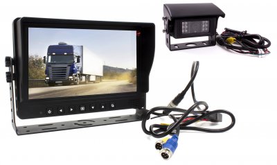 Backkamerasystem 9-tum med 1 visirkamera