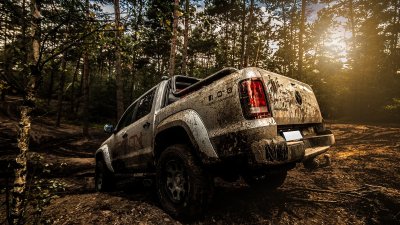 Karosshöjning VW Amarok 2011-